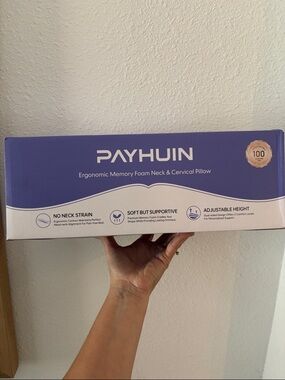 Ergonomic Memory Foam Neck & Cervical Pillow